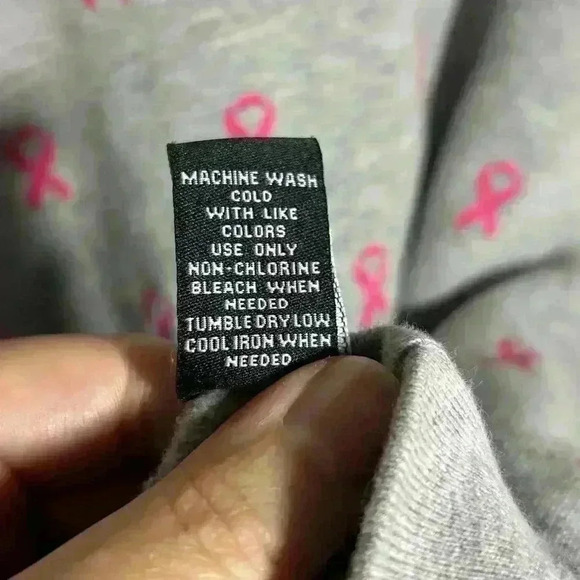 Carbon Breast Cancer Awareness sweatshirt. Women’s XXL. Pink ribbon sweatshirt. - Picture 5 of 7